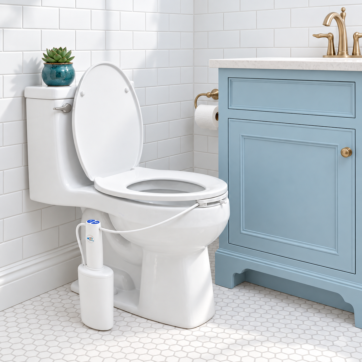 The Traveler Portable Bidet | Toilet-Mounted Travel Bidet