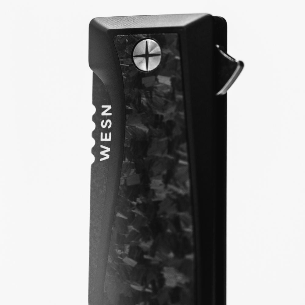 2.8" CPM S35VN, PVD & Titanium - WESN X C+C : THE ALLMAN Knife ( NEW! )