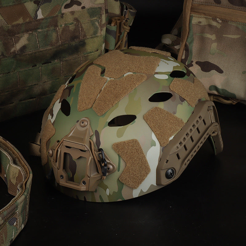 Super High-Cut Tactical-Style Helmet – Simplified Version